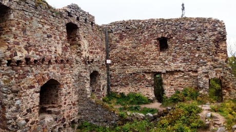 Interiér hradu Valdek