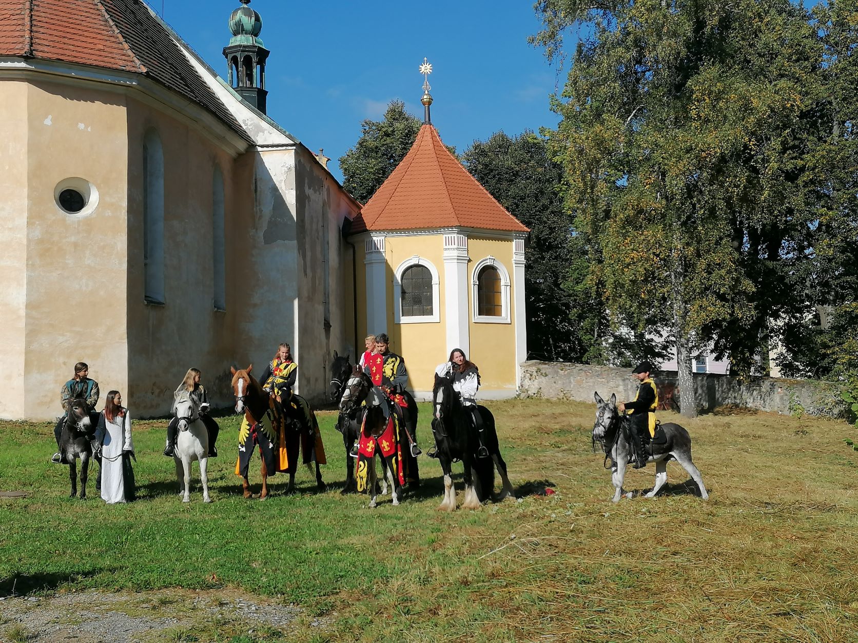 Votice - příjezd sv.Václava
